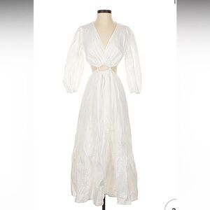 Light Blue ASTR cut out dress Medium New with Tags